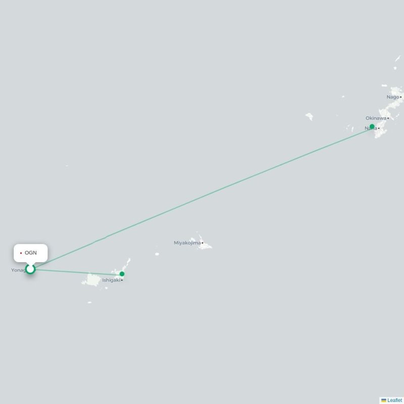 OGN - ISG route map