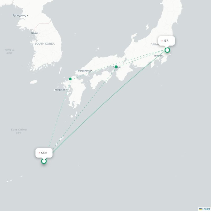 OKA - IBR route map