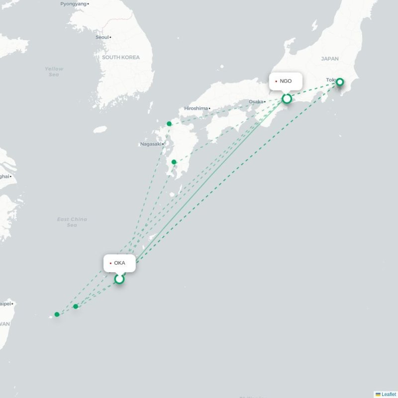 OKA - NGO route map