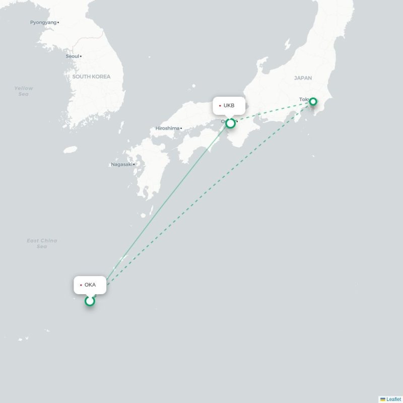 OKA - UKB route map