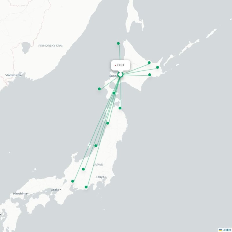 OKD - FSZ route map