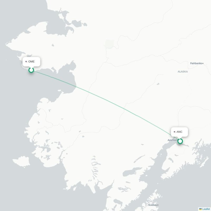 OME - ANC route map