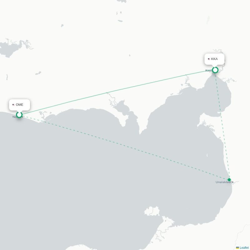 OME - KKA route map