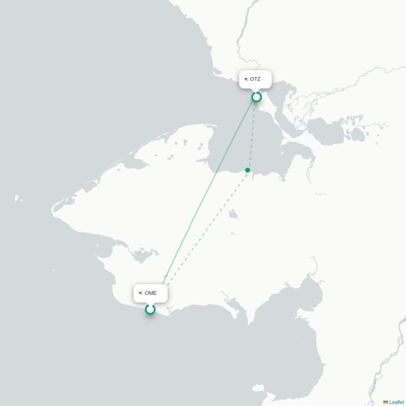OME - OTZ route map