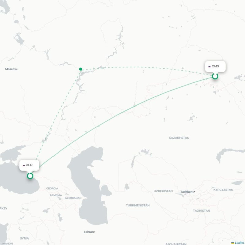 OMS - AER route map