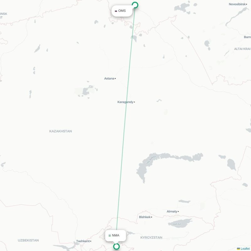 OMS - NMA route map