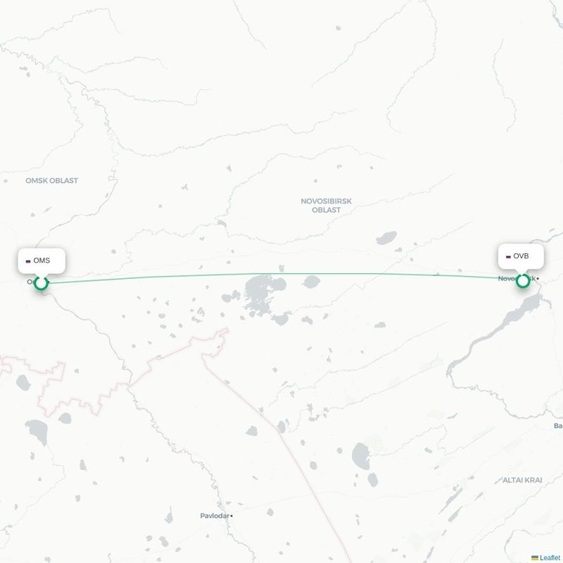 OMS - OVB route map