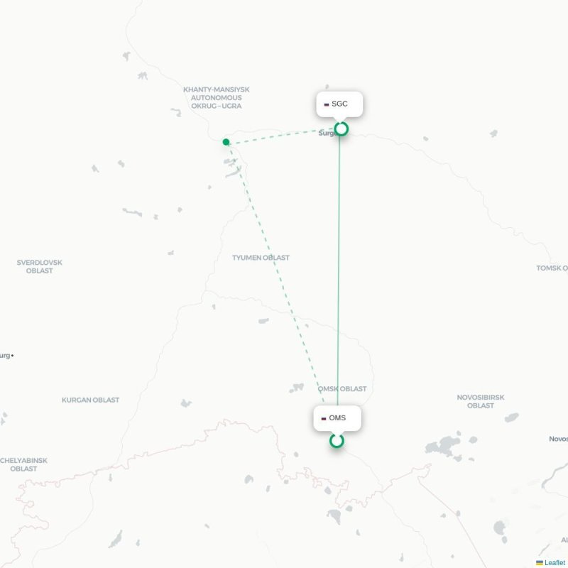 OMS - SGC route map