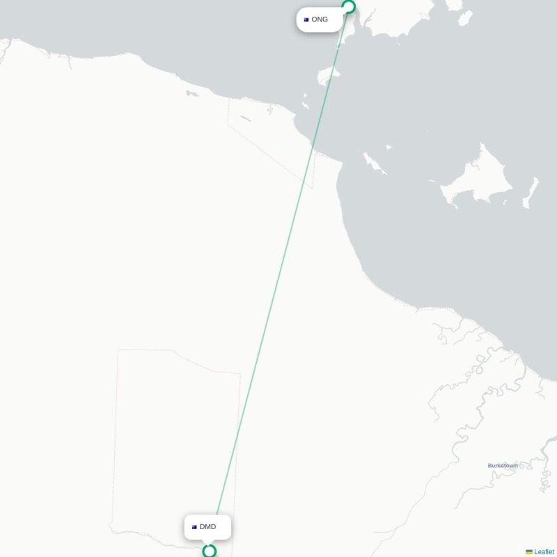 ONG - DMD route map