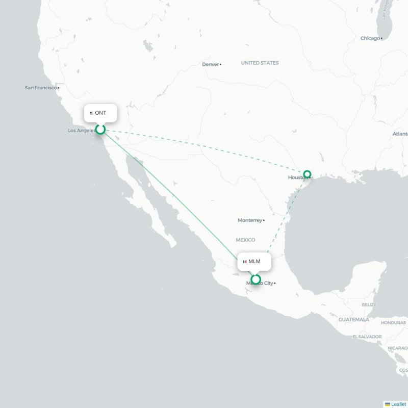 ONT - MLM route map