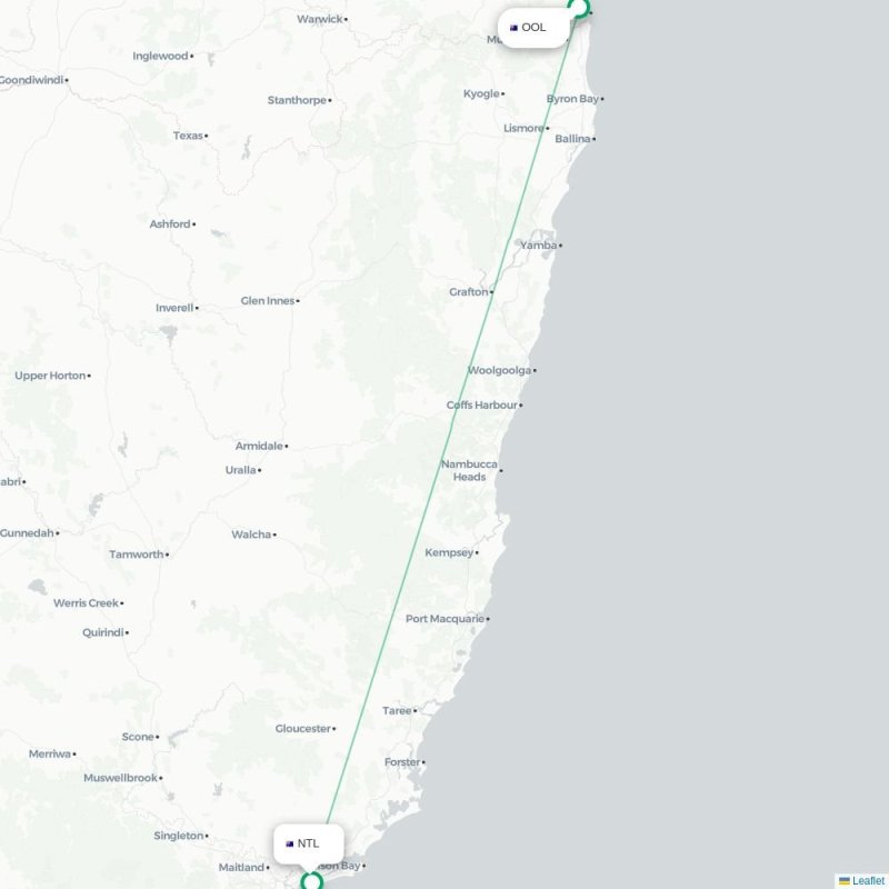 OOL - NTL route map