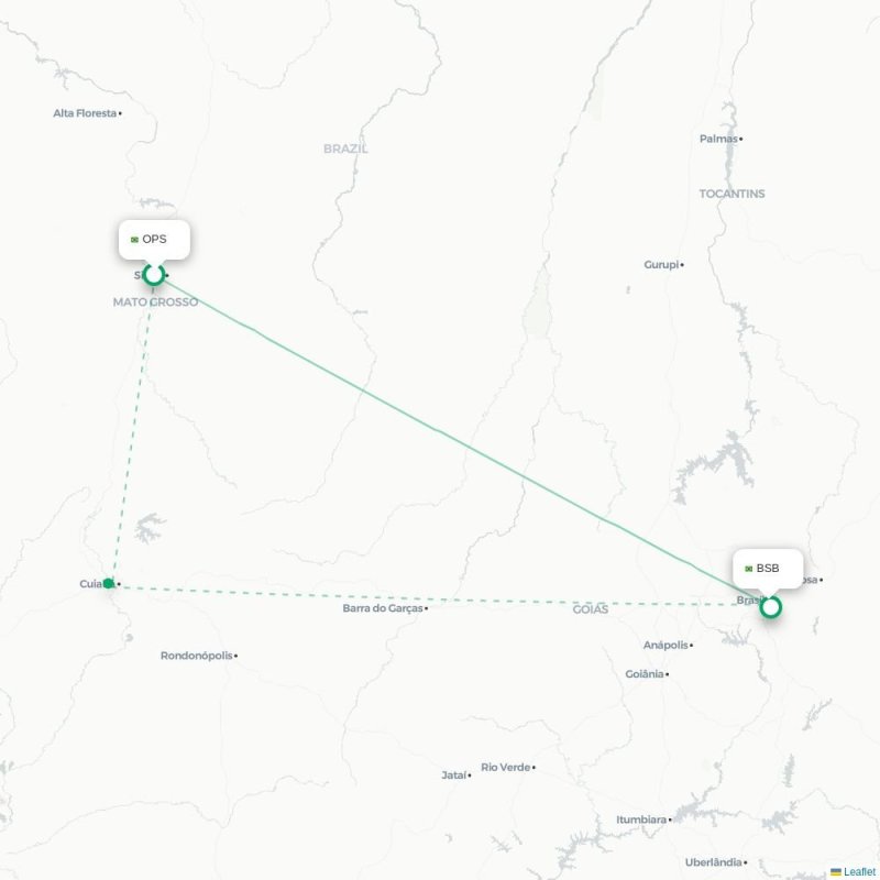 OPS - BSB route map