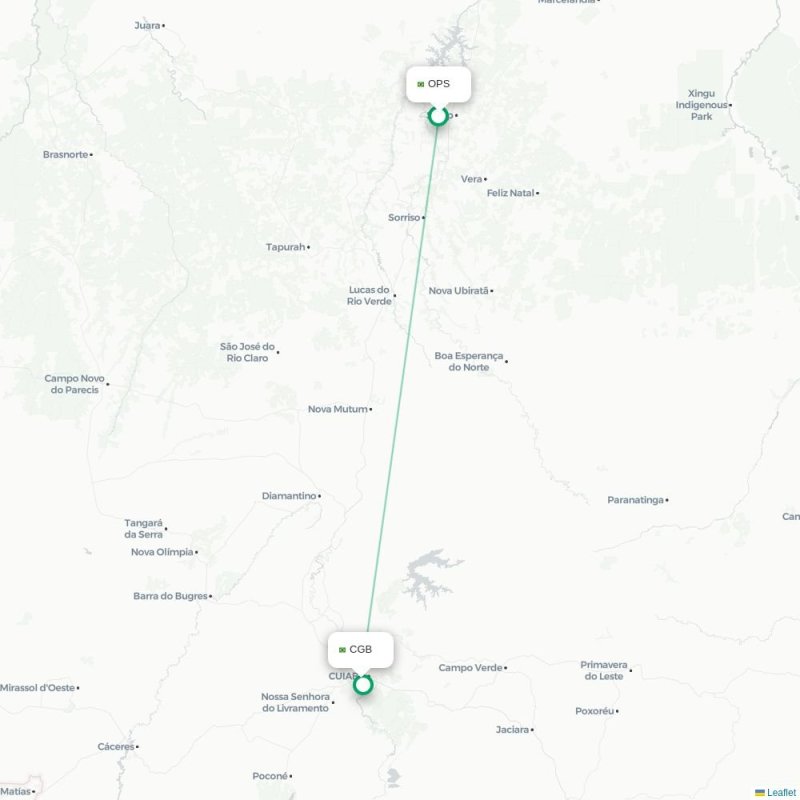 OPS - CGB route map