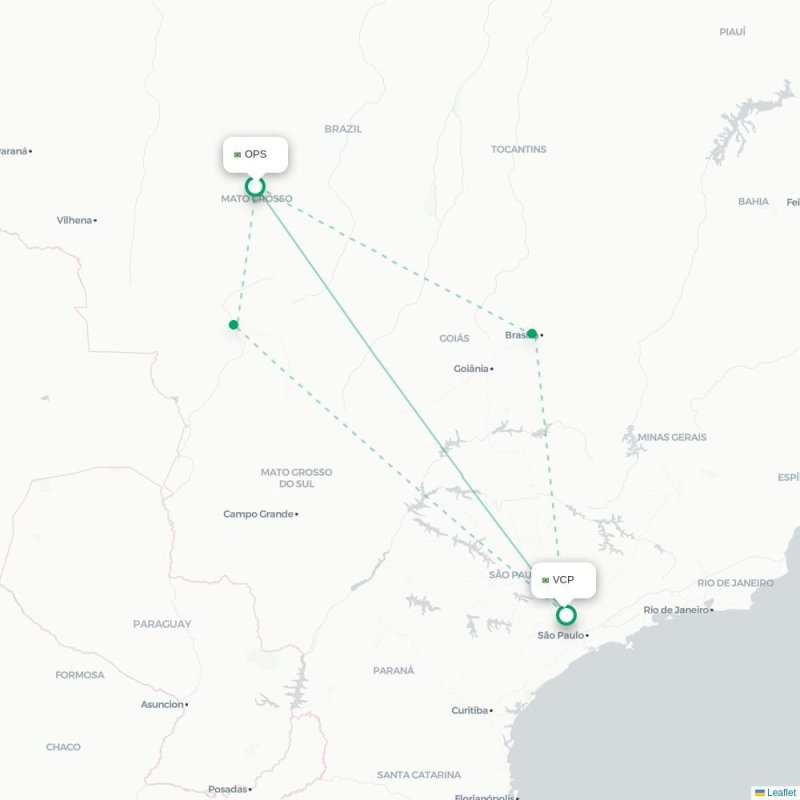 OPS - VCP route map
