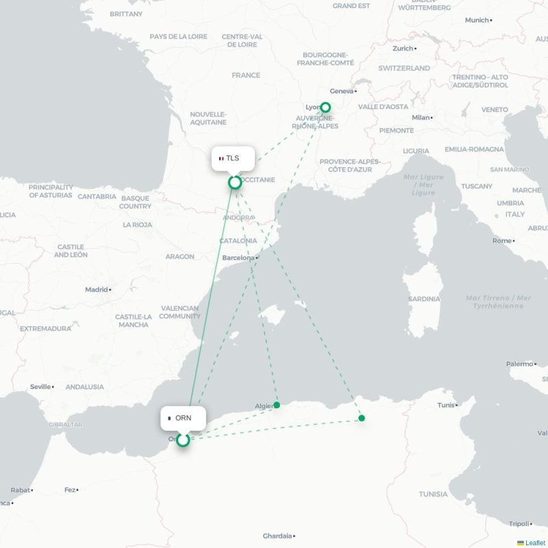 ORN - TLS route map