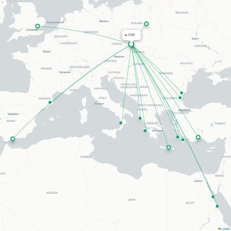OSR - RMF route map