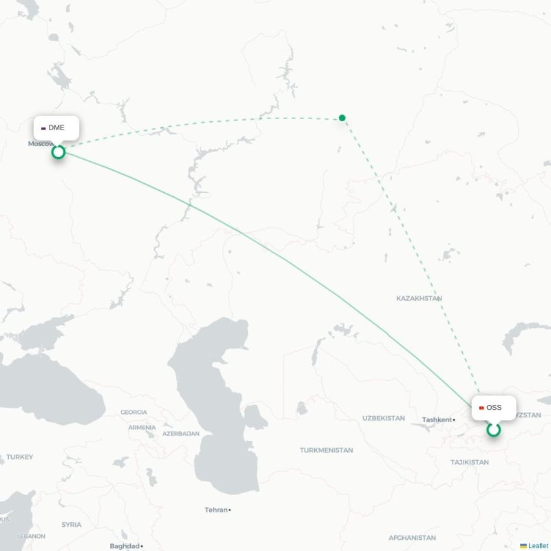 OSS - DME route map