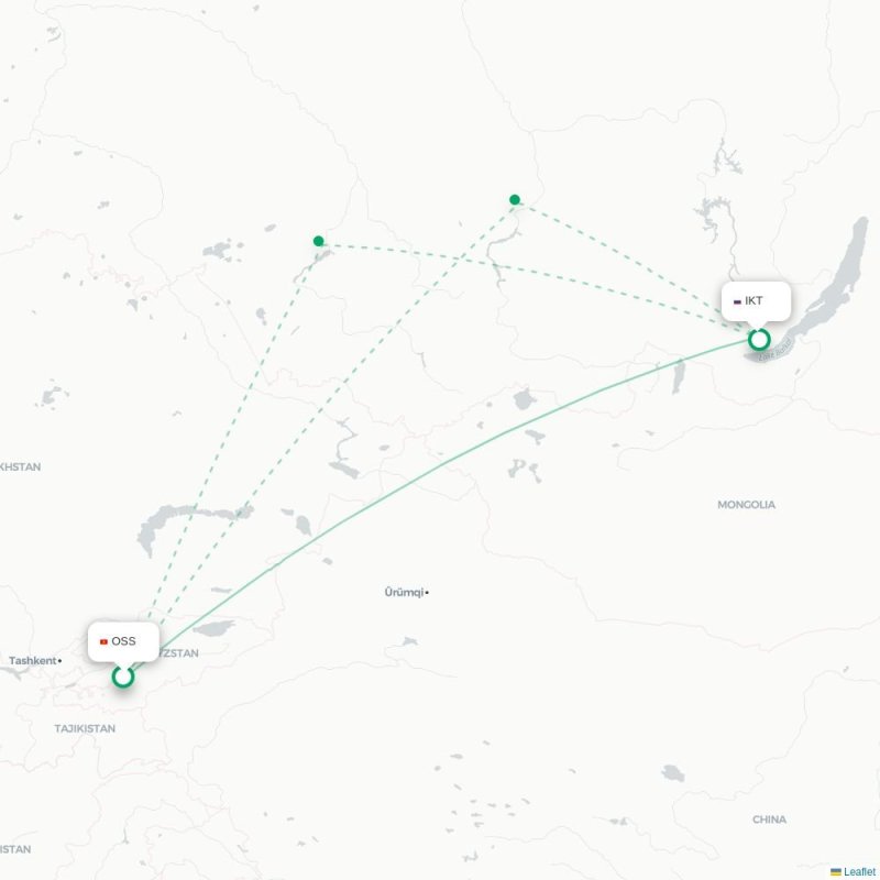 OSS - IKT route map