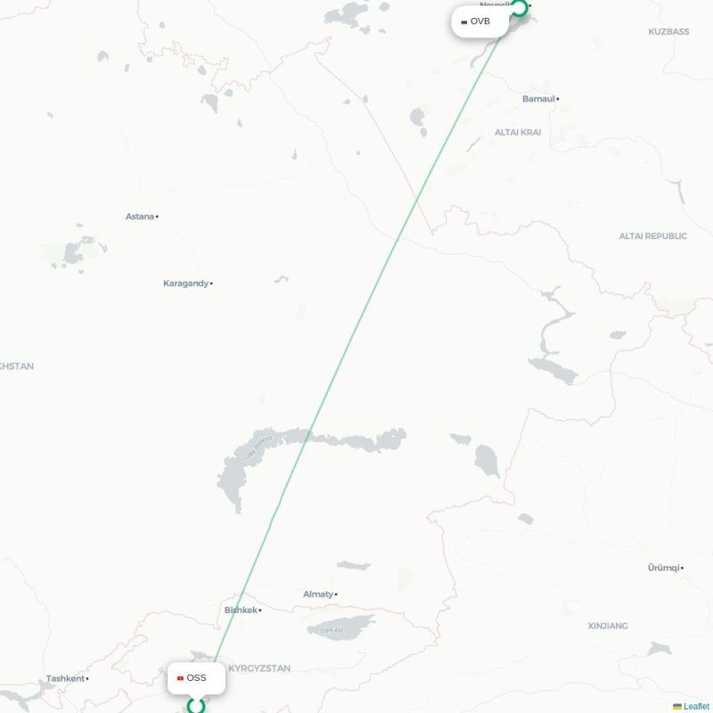 OSS - OVB route map