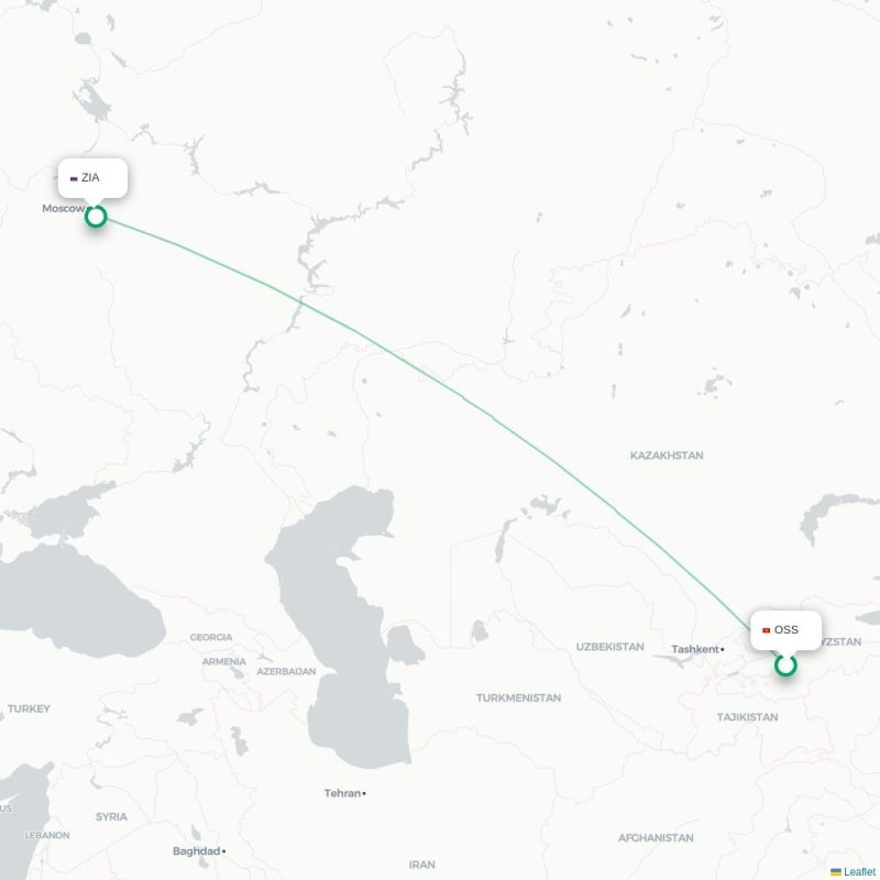OSS - ZIA route map