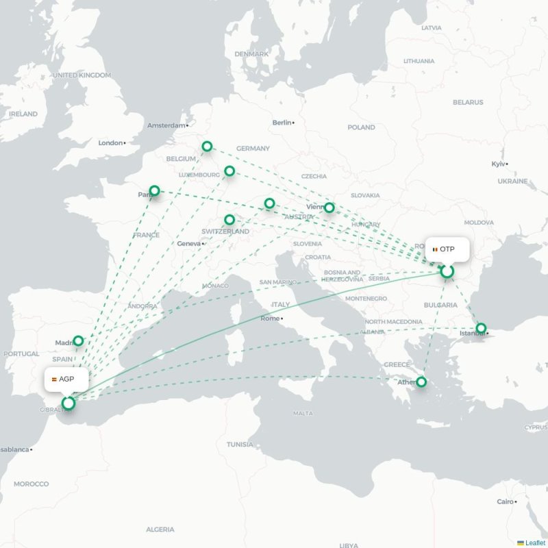 OTP - AGP route map