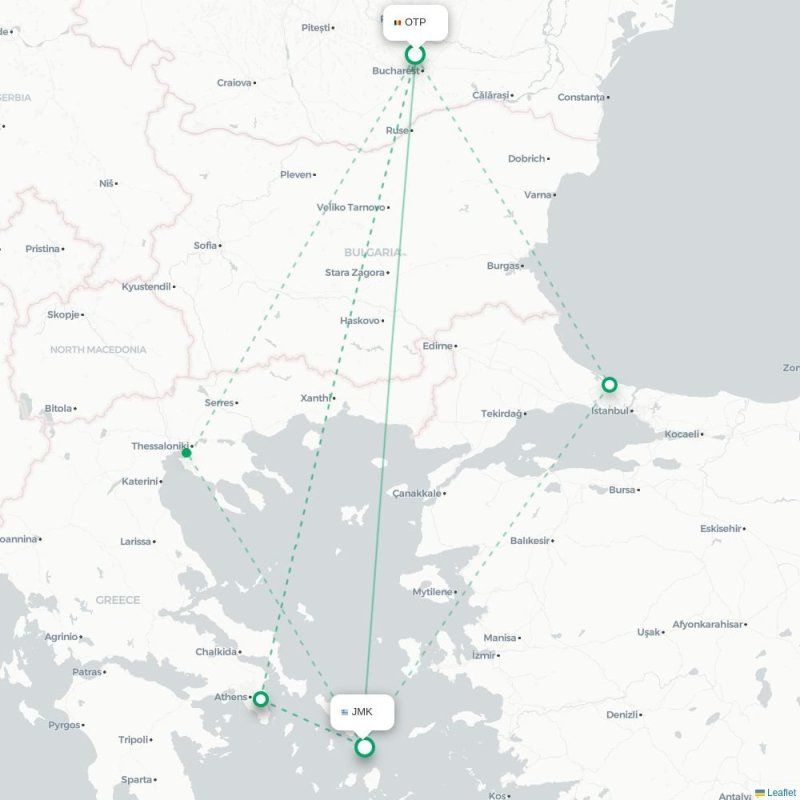 OTP - JMK route map