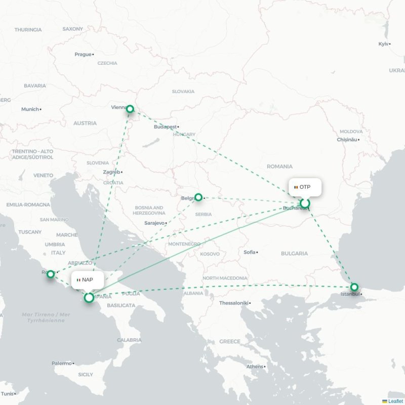 OTP - NAP route map