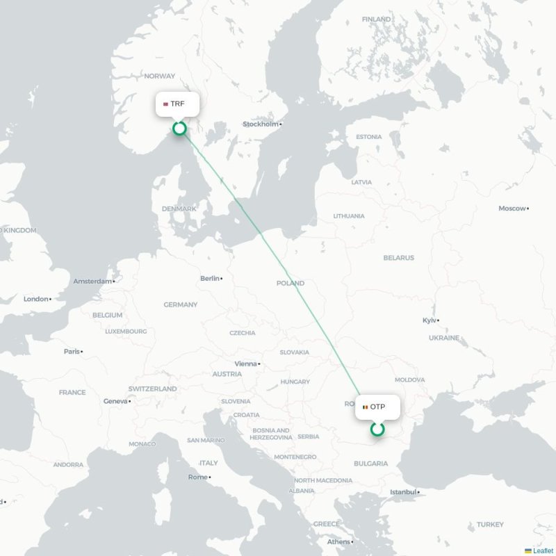 OTP - TRF route map