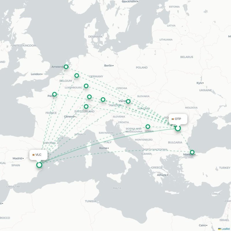 OTP - VLC route map