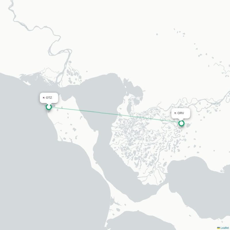 OTZ - ORV route map