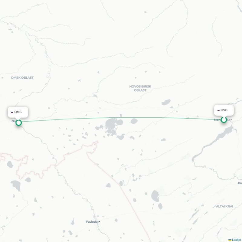 OVB - OMS route map