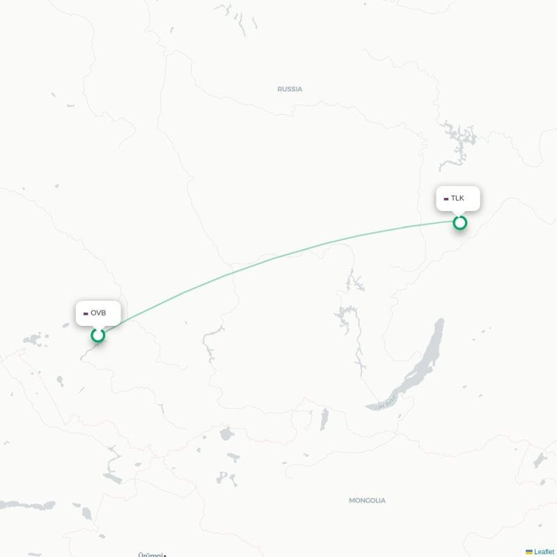 OVB - TLK route map