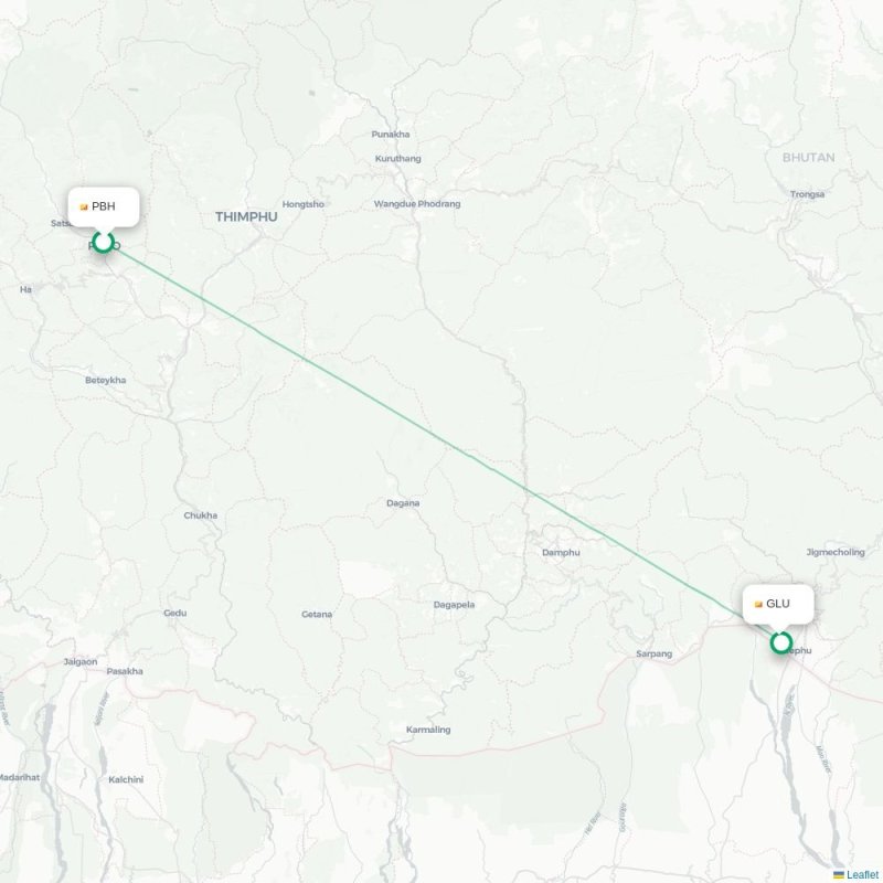 PBH - GLU route map