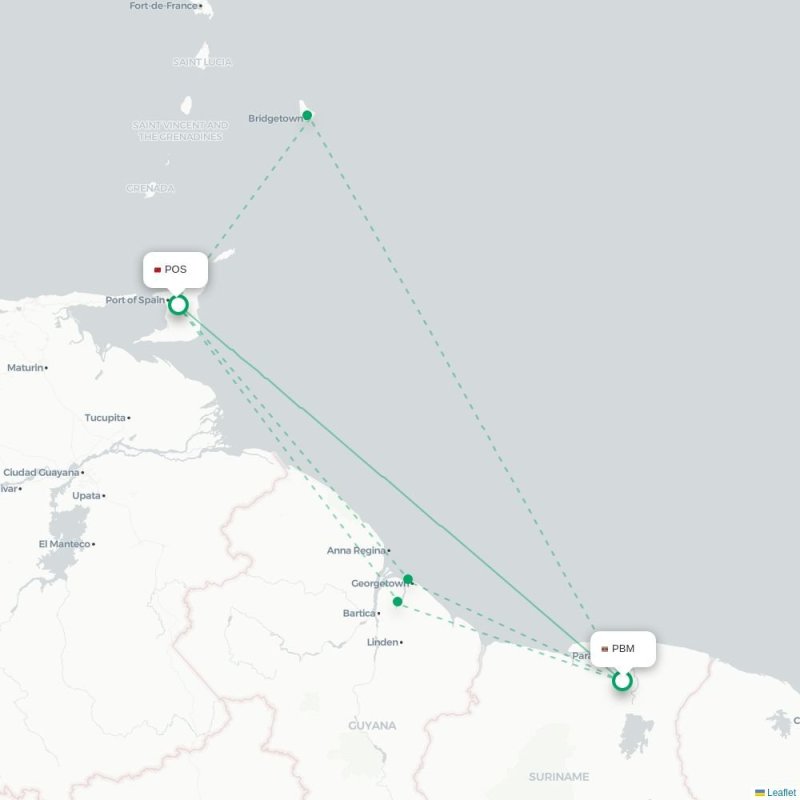 PBM - POS route map
