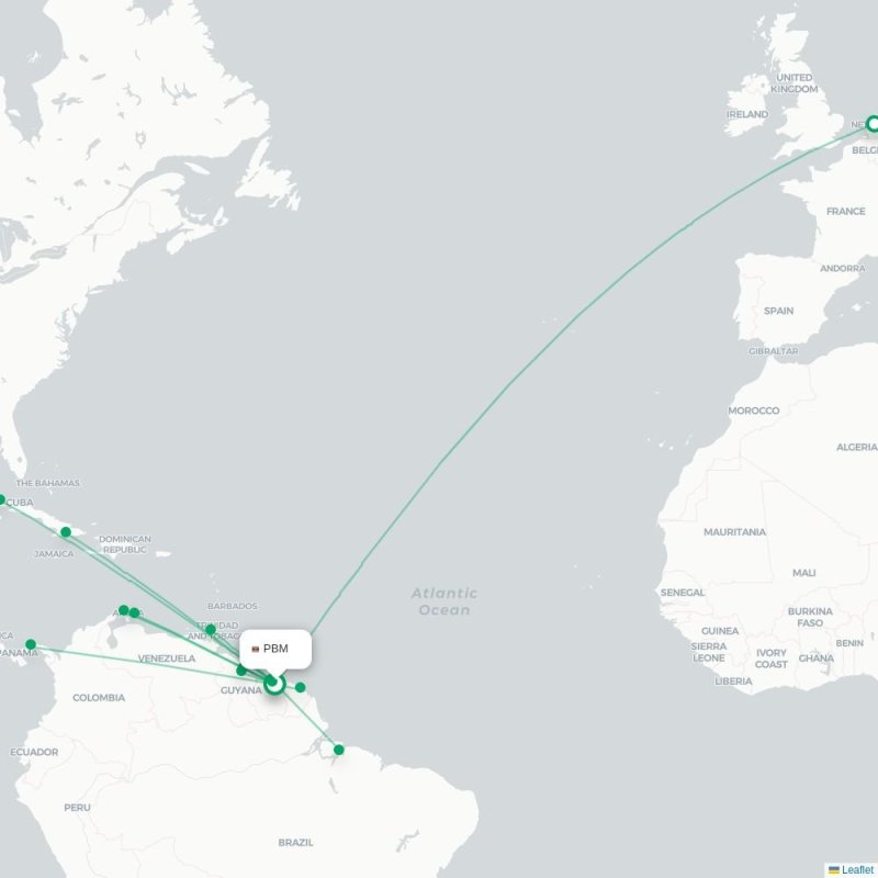 PBM - OGL route map