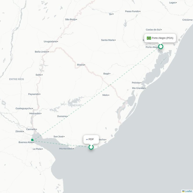 PDP - POA route map