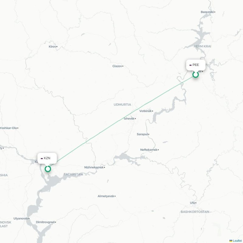 PEE - KZN route map
