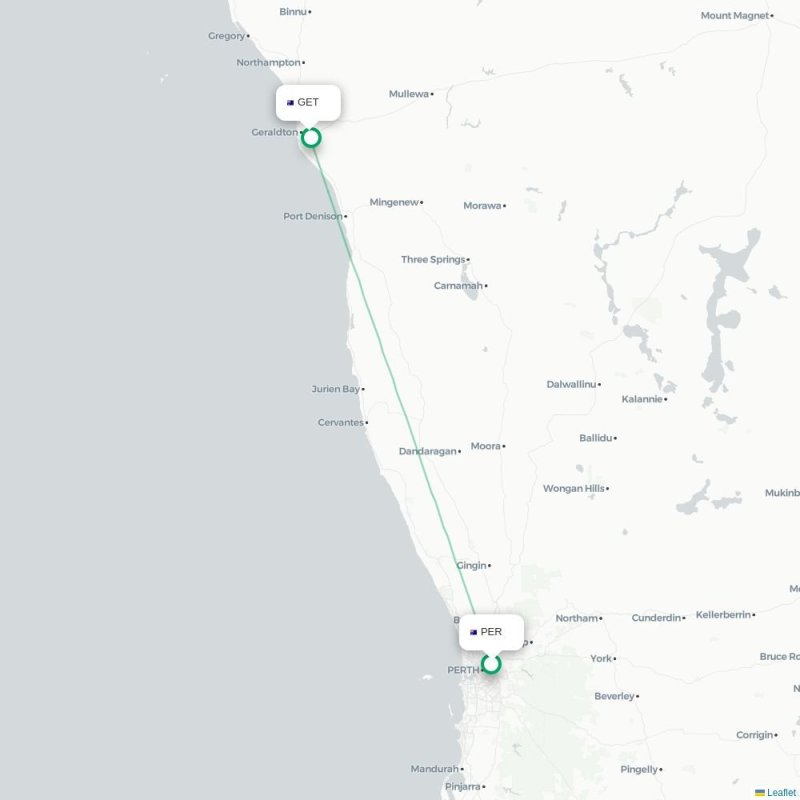 PER - GET route map