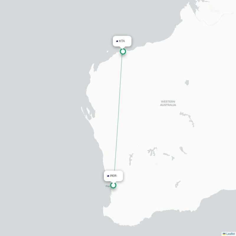 PER - KTA route map