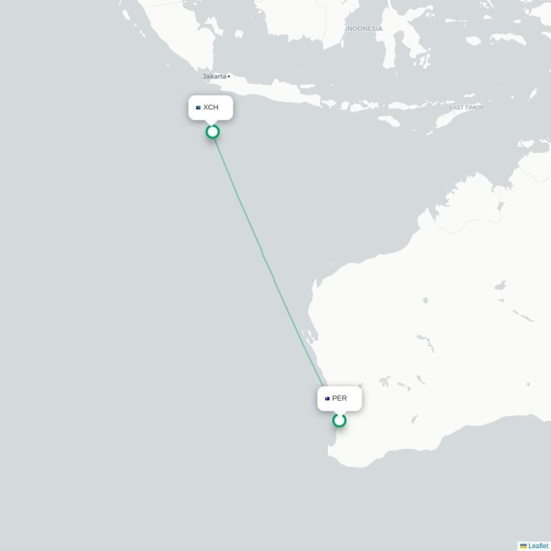 PER - XCH route map