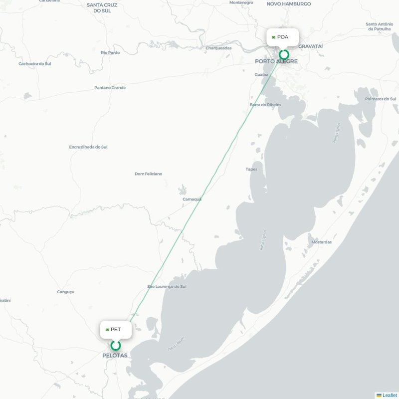 PET - POA route map