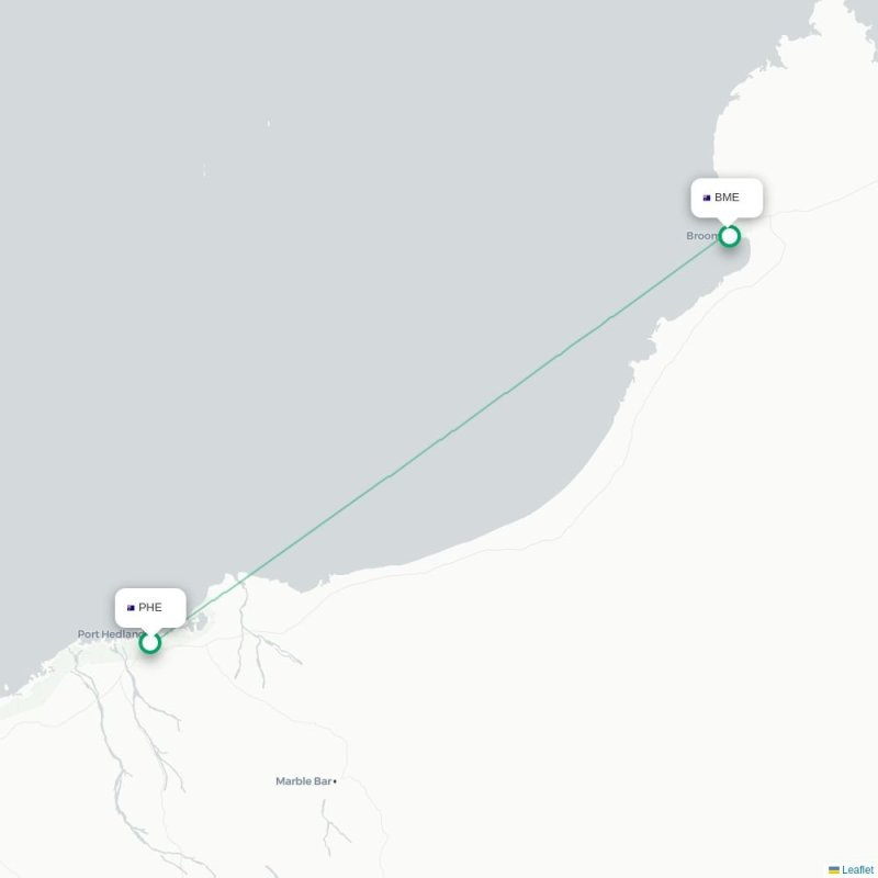 PHE - BME route map