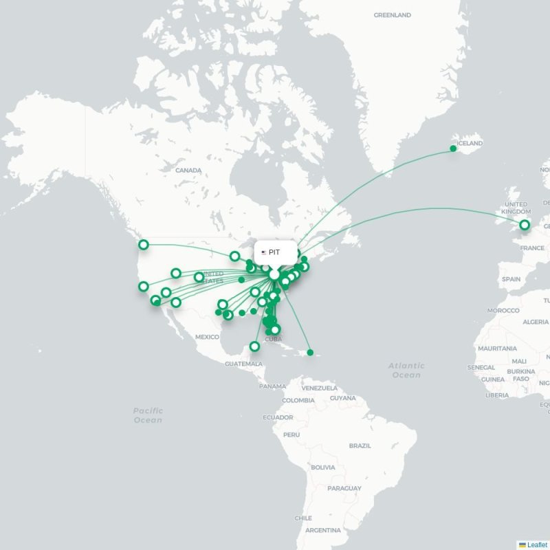PIT - GSP route map