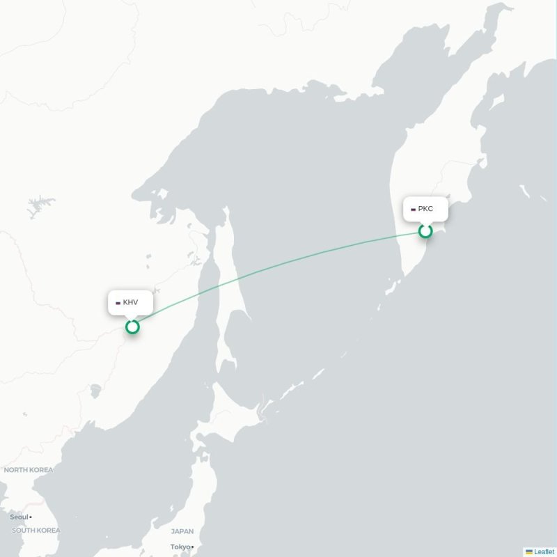 PKC - KHV route map