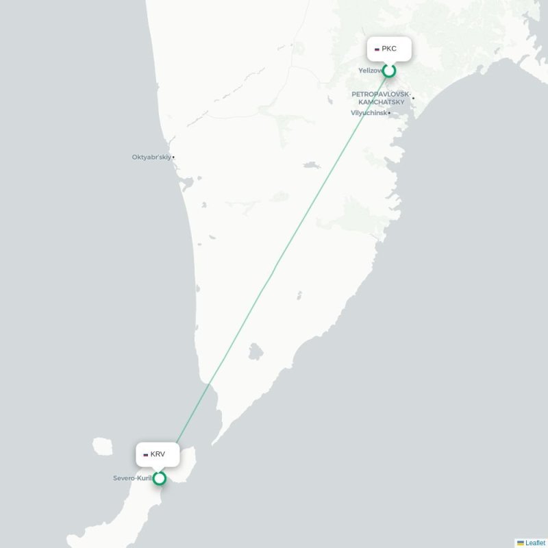 PKC - KRV route map