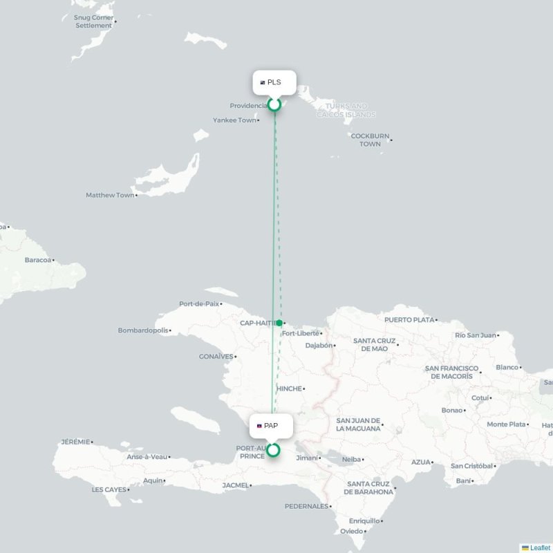 PLS - PAP route map