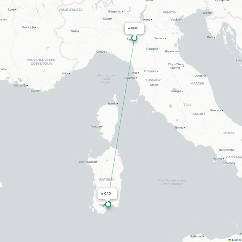 PMF - CAG route map