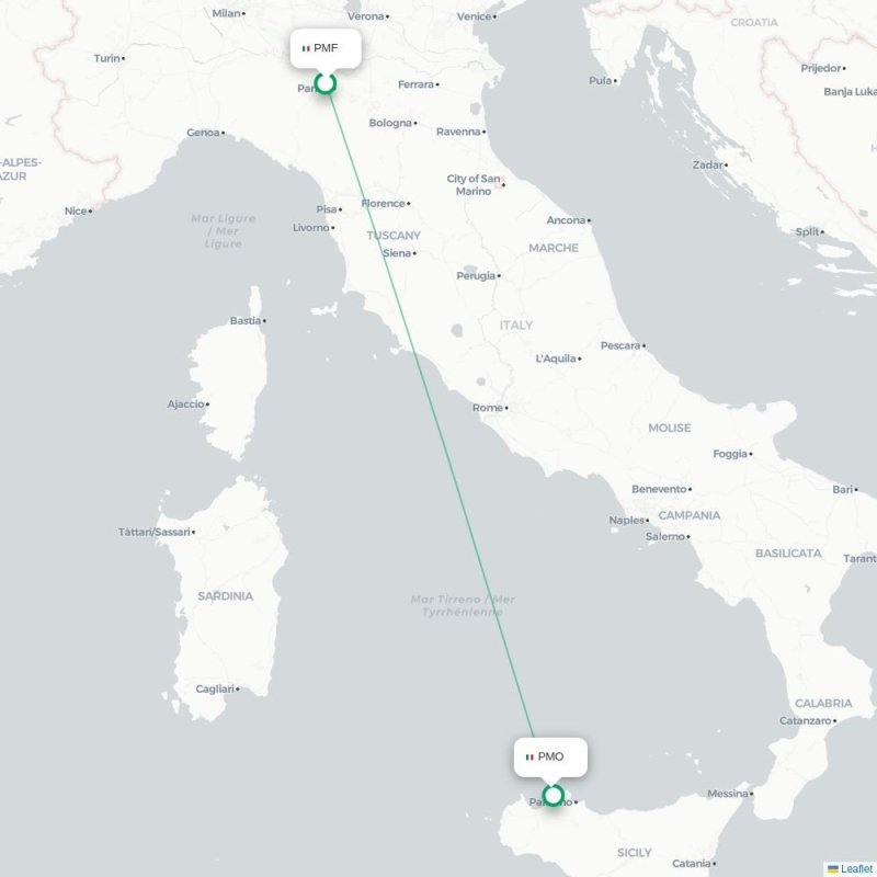 PMF - PMO route map