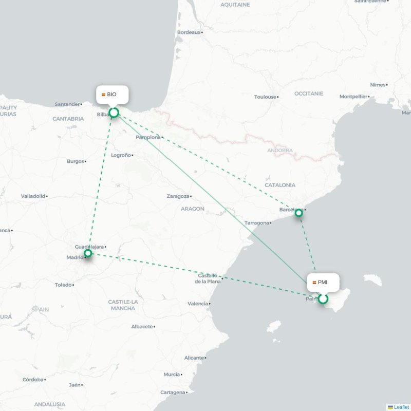 PMI - BIO route map
