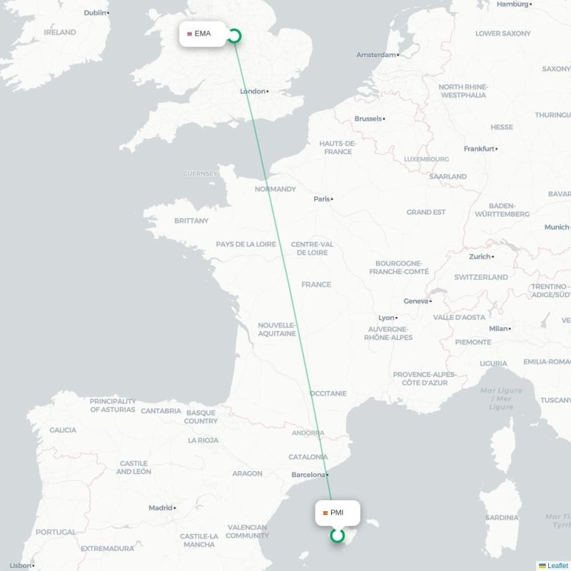 PMI - EMA route map